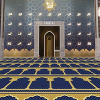 Hochwertiger, Ungiftiger Moschee-Gebetsteppich mit Traditionellem Islamischem Muster, Großhandel Muslimischer Teppichrollen