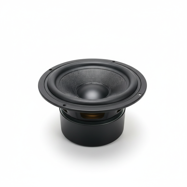 Samtronic 6.5 INCH 176mm Woofer Bass Midrange Speaker Units HIFI Desktop Bookshelf Speaker Home Theater 6.5 Inch LoudSpeaker