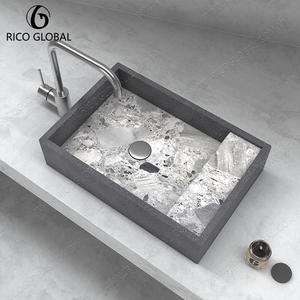 Lavabo de Pared con Diseño Moderno para Mueble de Baño, Producto de Primera Calidad - Product Image 3