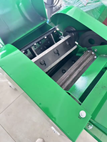 Petite machine à couper les paillettes multifonctionnelle Mini broyeur de gazon électrique 220V Nouveau pour tondeuse à gazon Paille de maïs Hachoir à fourrage