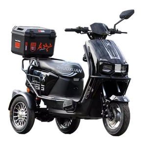 Triciclo Eléctrico de Carga Sky 72V 1000W de Alta Velocidad, Vehículo de Reparto de Carrocería Abierta, Capacidad de Carga 100-200kg - Product Image 1