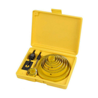 Kit de 5, 8 ou 13 pièces de scie cloche bi-métallique pour le travail du bois avec forets centraux HSS pour la menuiserie, le bois et le placoplâtre