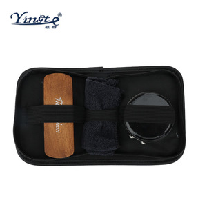 Brosse d'entretien du cuir Yinste à poils naturels pour l'entretien des chaussures - Product Image 2