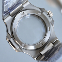 Hochwertige Herren Automatik-Mechanikuhr Quadratisch mit Smaragd-Einlage Edelstahlgehäuse Business Casual Uhr