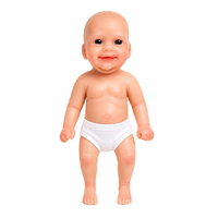 Poupée Reborn en Silicone Solide de 6 Pouces pour Filles, Tenue Tendance, Cadeau de Vacances pour Enfants