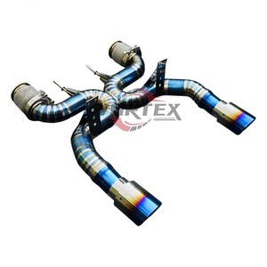 Système d'échappement OEM en acier inoxydable Valvetronic Catback After Market pour McLaren 720S, sortie directe avec downpipe - Product Image 4