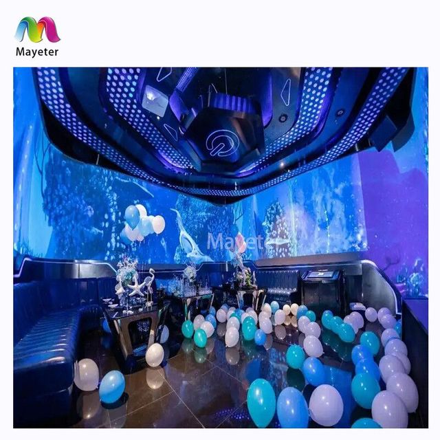 High Quality Projector for Attractive Indoor Modern Immersive KTV 3D Mapping Immersive Room Experience Projection