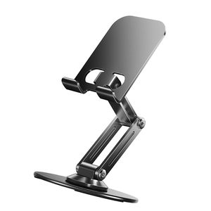 High Quality Metal Flexible <b>Desktop</b> Cell Phone <b>Stand</b> Holder 360 Rotating Adjustable Height Angle Foldable Premium Phone <b>Stand</b> - Product Image 4