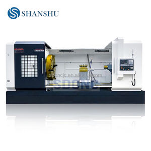 Multifunzione CK61140 macchina per tornitura CNC da 130mm foro per mandrino contropunta a 4 stazioni con conicità Morse 6 - Product Image 1