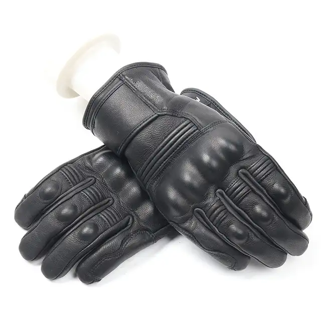 Motorrad handschuh Guantes Moto Touchscreen Voll finger Atmungsaktiv angetriebene Motorrad-Renn handschuhe Winter