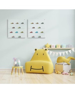 <span class=keywords><strong>Vitrina</strong></span> Acrílica con Estantes, Exhibidor Transparente de Niveles, <span class=keywords><strong>Vitrina</strong></span> para Figuras, de <span class=keywords><strong>Pared</strong></span> o de Escritorio - Product Image 3