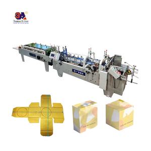 Machine automatique de <span class=keywords><strong>pliage</strong></span> et de collage de mini-boîtes, petite machine de <span class=keywords><strong>pliage</strong></span> et de collage de boîtes, mini-plieuse-colleuse de boîtes - Product Image 2