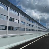 Clôture insonorisée en acrylique et PVC, barrière acoustique pour usage extérieur et autoroute, isolation phonique, clôture insonorisée, vente chaude