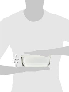 Đa Chức Năng Borosilicate Lưu Trữ Thực Phẩm Container Lớp Thủy Tinh Compart Hộp Ăn Trưa Với Nắp Mang Đi - Product Image 4