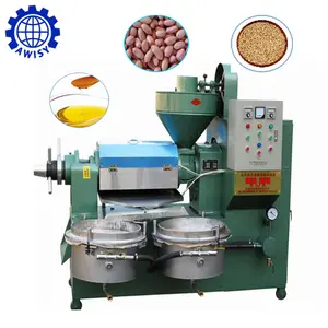 Automatic screw type vegetable peanut / sesame oil machine