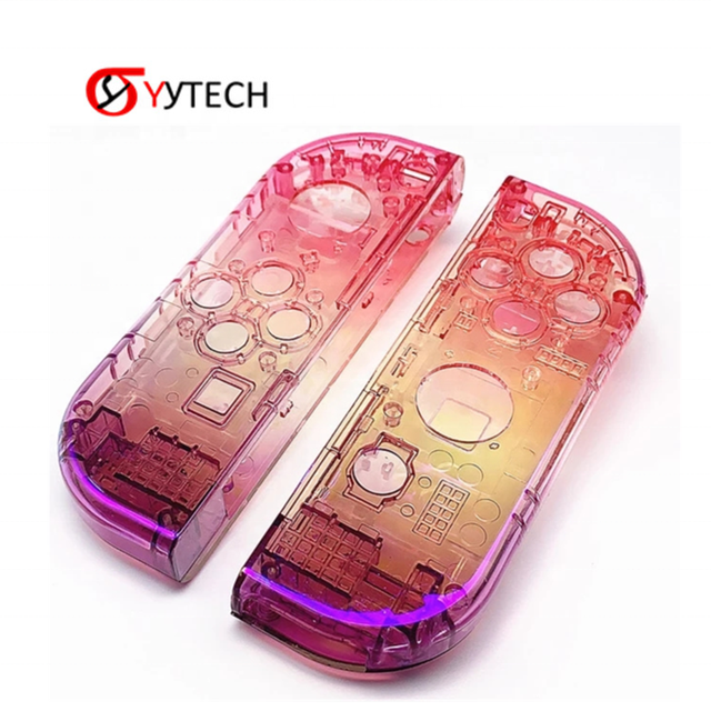 SYYTECH New Game Controller Left Right DIY Gradient Colour Housing Case Shell for Nintendo Switch NS JoyCon Replacement Parts
