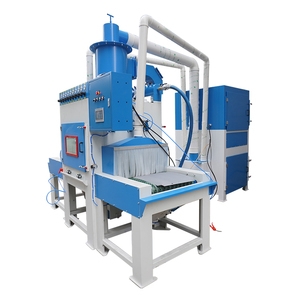 Volume Production Automated <b>Sandblasting</b> Machine Conveyor Belt Automatic Sand Blasting System - Product Image 5