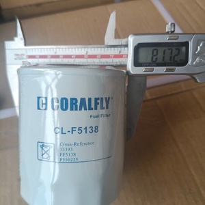 Filtre à carburant pour tracteur et excavatrice, pièces de moteur d'occasion, Coralfly Fer + Papier filtre, Garantie 1 an, 8-94399171-0 - Product Image 4