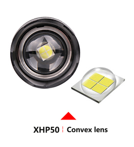 Bán buôn nhôm hợp kim đèn pin 3600 Lumens XHP50 LED Zoomable ngoài trời <span class=keywords><strong>Torch</strong></span> chiếu sáng khẩn cấp cúp điện ánh sáng đèn flash - Product Image 4