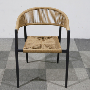 Chaise de jardin moderne en corde pour patio extérieur Hôtels et parcs - Product Image 2