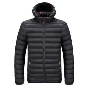 Men's Long Style Waterproof Down Puffer Jacket Hooded <strong>Bubble</strong> <strong>Coat</strong> for Winter Outdoor Fabric Material Wholesale - Product Image 5