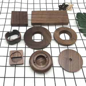 Servicio de Mecanizado CNC y Pulido Personalizado de Madera de Nogal Negro OEM para Utensilios de Cocina y Bandejas de Alta Gama - Product Image 4