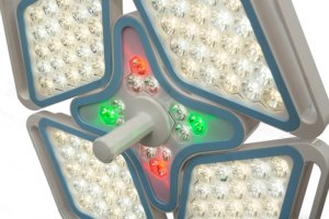 Lámpara Quirúrgica LED LK/LED700 de Alta Calidad <span class=keywords><strong>con</strong></span> Forma de Pétalo, sin Sombra, Eléctrica, Certificada CE, Soporte Ajustable <span class=keywords><strong>con</strong></span> Pantalla Táctil - Product Image 5