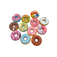 Donut PU Langsam Rückfederndes Squishy-Spielzeug Simuliertes Lebensmittel-Kuchen Stressabbau-Fidget-Ornament Großhandel
