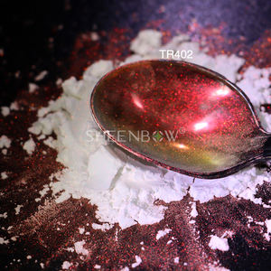 Sheenbow, pigmento de brillo suelto de lujo, iridiscente, supercambio, camaleón, cosmético, nuevo pigmento de sombra de ojos que cambia de Color multicromo - Product Image 2