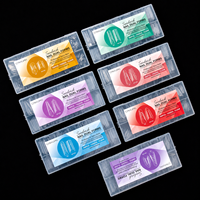 Caixuan Gel de construction rapide pour ongles, formes doubles, extensions rapides, capsules en plastique, application facile, moule pour extension d'ongles à la française