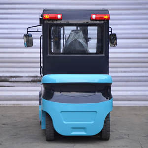 Gratis pengiriman 60V 1 Ton 1.5 Ton 2 Ton 5 Ton Mini Forklift listrik Harga truk Forklift Baterai gas tunggal - Product Image 3