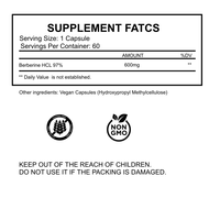 Astrawell Supply d'usine Supplément de berbérine Capsules de chlorhydrate de berbérine à la cannelle de Ceylan