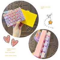 Nouveau porte-clés clavier anti-stress en silicone à 26 touches, mignon et créatif, cadeau d'anniversaire pour étudiants, enfants, unisexe, petit pendentif breloque