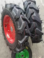 16 pouces 4.00-8 Micro Tiller pneu pneumatique roue en caoutchouc pour tracteur agricole et moissonneuse pièces de rechange