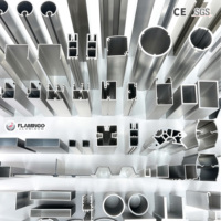 Profils en aluminium personnalisés de la série 6000 OEM ODM, taille et couleur sur mesure, finition peinture poudrée, profil d'extrusion en aluminium industriel
