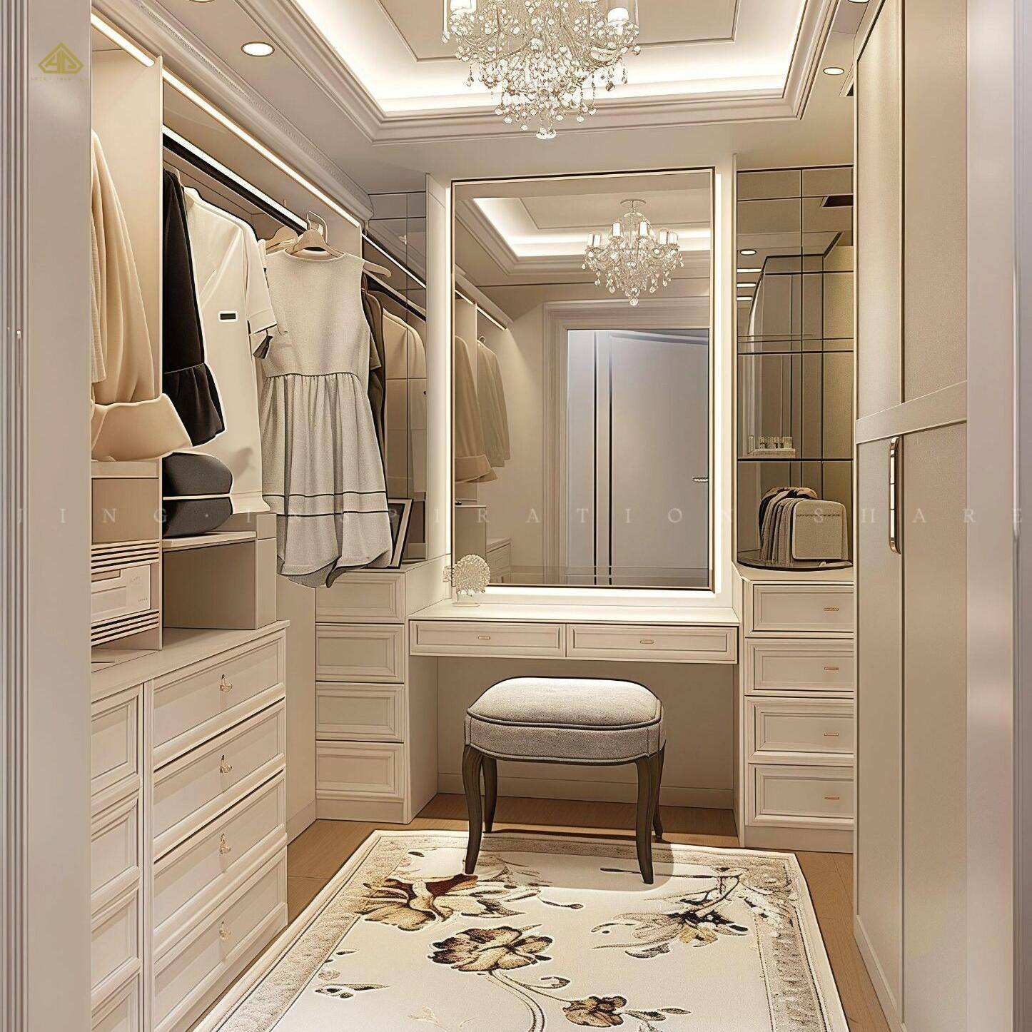 Smart Home Furniture New Modern Home Customized Wardrobe Design