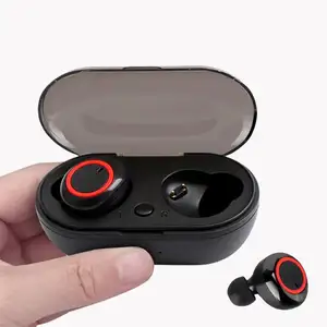 USA EU Warehouse T Earphone Us Hot Sale Hifi Stereo LED Electric TWS In-ear Earphones Headphones