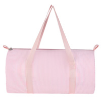 Bolsa de Viaje de Gasa Burbuja de Gran Capacidad, Bolsa de Almacenamiento para Viajes, Bolsa de Equipaje para Fin de Semana, Bolso de Mano Seersucker para la Vida Diaria