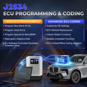 XTOOL X100 MAX2ユニバーサルカーキープログラマー全車診断機キーコードリーダーツールJ2534 KC501 - Product Image 3