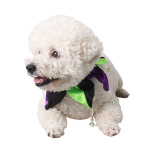 Collier pour chat et chien en satin écologique et durable pour Halloween, motif uni amusant et original pour costume de fête, accessoire pour animaux de compagnie pour déguisement de <span class=keywords><strong>clown</strong></span> - Product Image 5