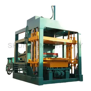 Hydraulic Automatic Paving Blocks Making Machine QT4-20 Hydraulic Pressure Brick Molding Machine