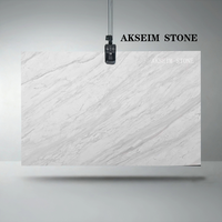 Planche de marbre AristonWhite de qualité supérieure, polie, affinée, taille personnalisée, design européen, durable, pour évier de cuisine, comptoir de villa