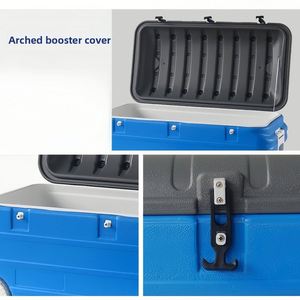 PoeticExist 160L Reusable Eco-Friendly Portable Cooler <b>Box</b> Wheels Modern Multi-Functional Outdoor <b>Camping</b> Logo PE Food Beverage - Product Image 3
