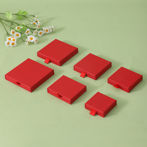 Sang trọng tùy chỉnh giấy các tông ngăn kéo mỏng đồ trang sức Đóng gói bao bì hộp quà tặng bán buôn - Product Image 2