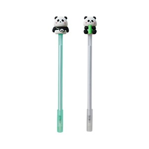 Cartoon Panda Gel Pen Black Ink Metal Tip Plastic Body Office School Use Stationery - Product Image 3