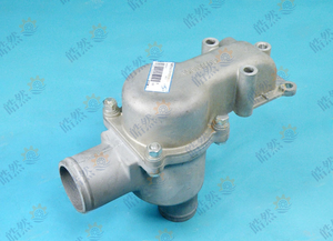 नई स्थिति थर्मोस्टेट असेंबली vg104700005 Sinoट्रक D10 शीतलन प्रणाली थर्मोस्टेट असेंबली के लिए एकदम सही फिट - Product Image 4