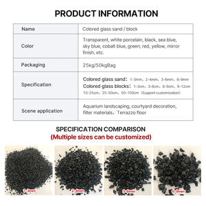 Sable <span class=keywords><strong>de</strong></span> verre fin, non toxique, pour projets d'artisanat et présentoirs décoratifs - Vente <span class=keywords><strong>de</strong></span> liquidation en cours - Product Image 4