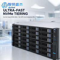 Serveur en rack NF5466 M6 4U, 32 emplacements DDR4 ECC, mémoire RAM et disques personnalisés pour système de sauvegarde de fichiers d'entreprise