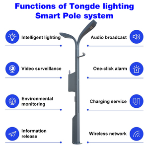 <span class=keywords><strong>Lampadaire</strong></span> intelligent extérieur étanche IP65 à <span class=keywords><strong>prix</strong></span> avantageux, personnalisable, avec service de recharge, en acier inoxydable, 100W LED - Product Image 4