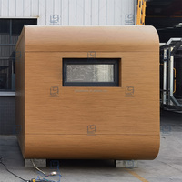 Maison capsule d'habitation de luxe mini cabine Apple maison en conteneur maison préfabriquée en conteneur